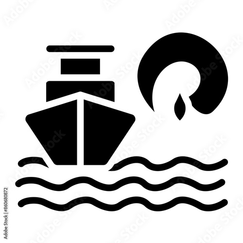 Vector Design Reliance Harbor Icon Style