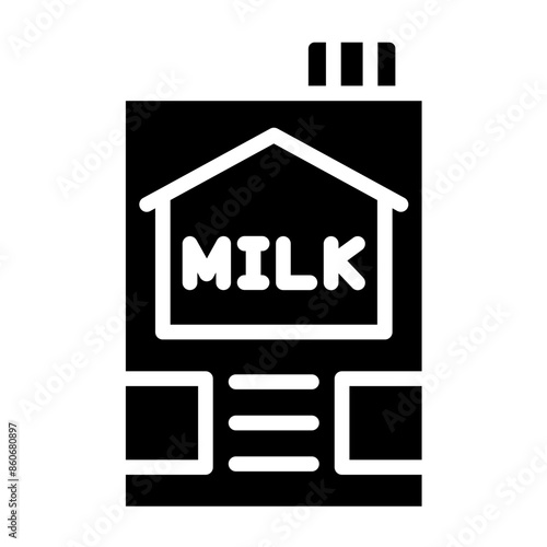 Vector Design Milk Icon Style
