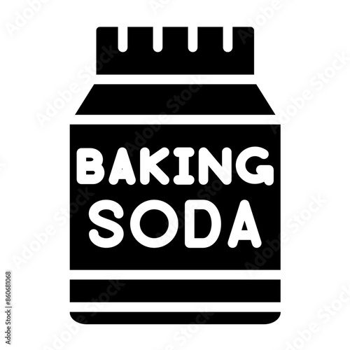 Vector Design Baking Soda Icon Style