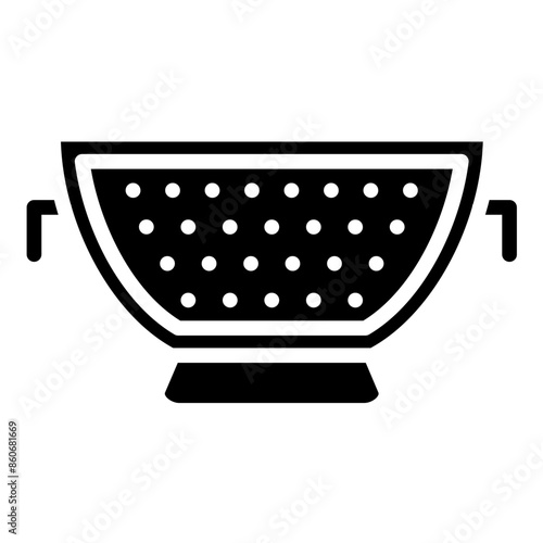 Vector Design Colander Icon Style