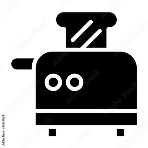 Vector Design Toaster Icon Style