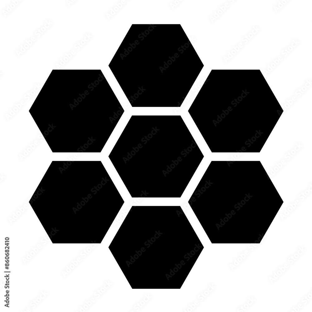 Vector Design Honeycomb Icon Style Vector Design Honeycomb Icon Style