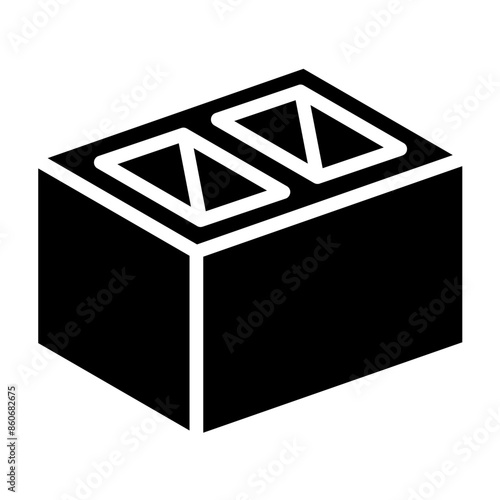 Vector Design Concrete Blocks Icon Style