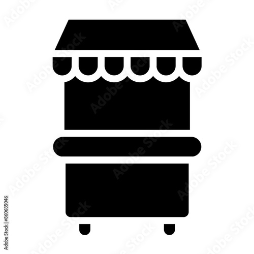 Vector Design Street Market Icon Style