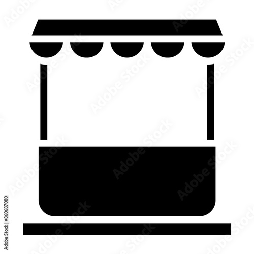 Vector Design Flea Market Icon Style