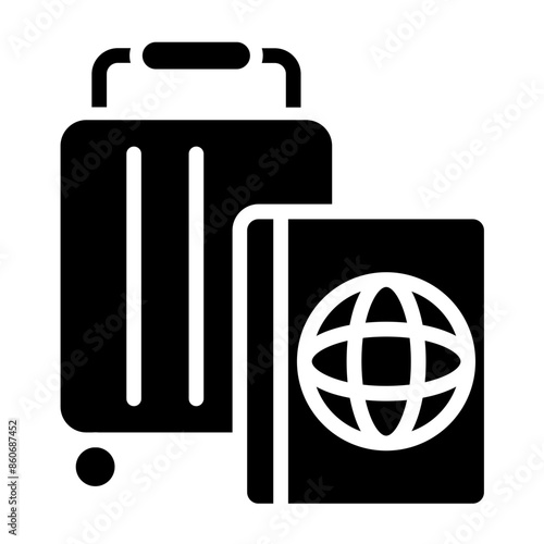 Vector Design Travel Accessories Icon Style