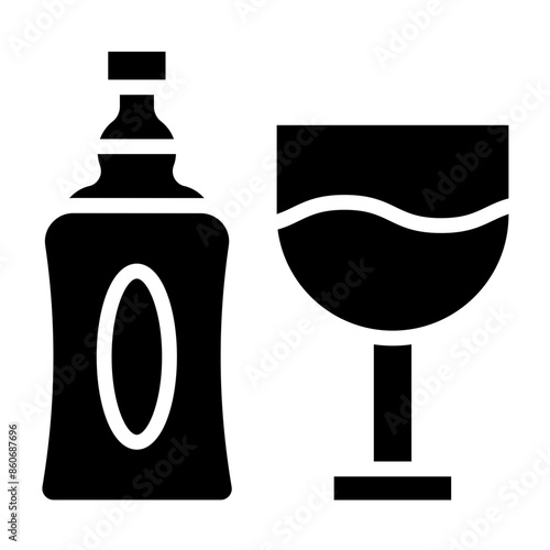 Vector Design Liquor Icon Style