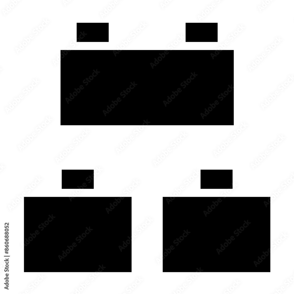 Vector Design Building Blocks Icon Style Vector Design Building Blocks Icon Style