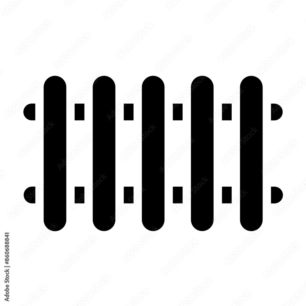 Vector Design Radiator Hose Icon Style Vector Design Radiator Hose Icon Style