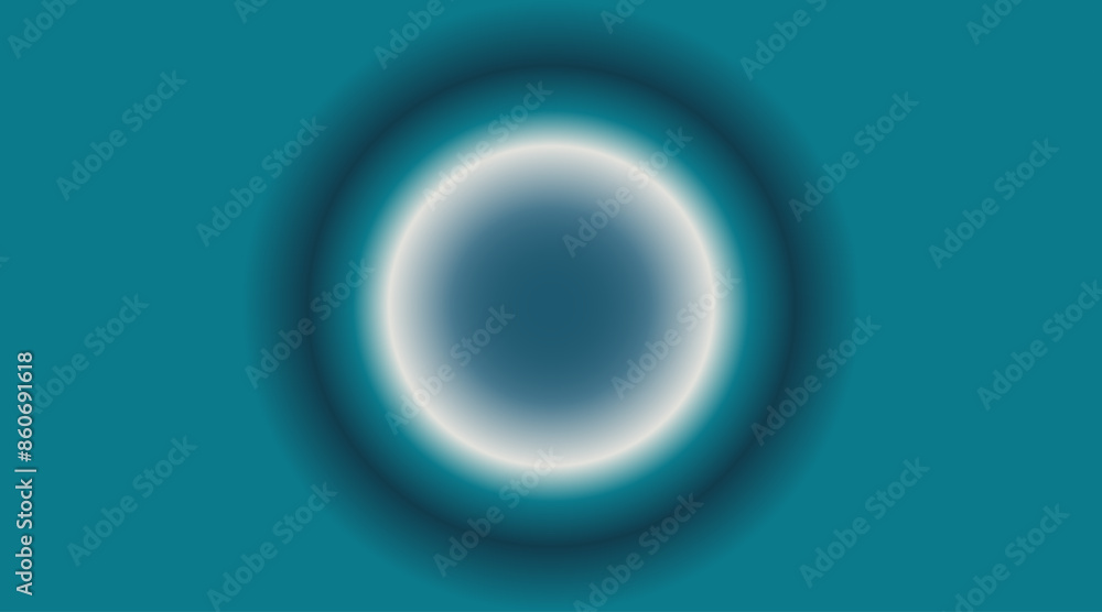 Modern Blue Gradient Circular Frame with Space for Text Modern Blue Gradient Circular Frame with Space for Text