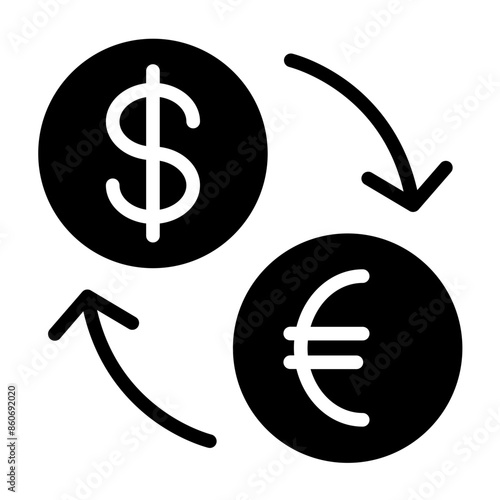 Vector Design Currency Exchange Icon Style