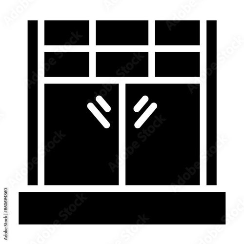 Vector Design Windowsill Icon Style