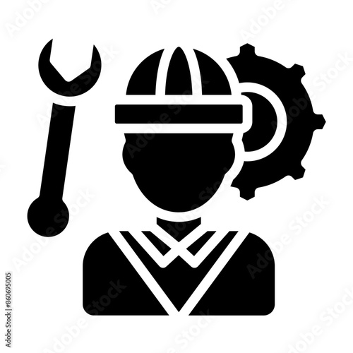 Vector Design Mechanical Engineering Icon Style