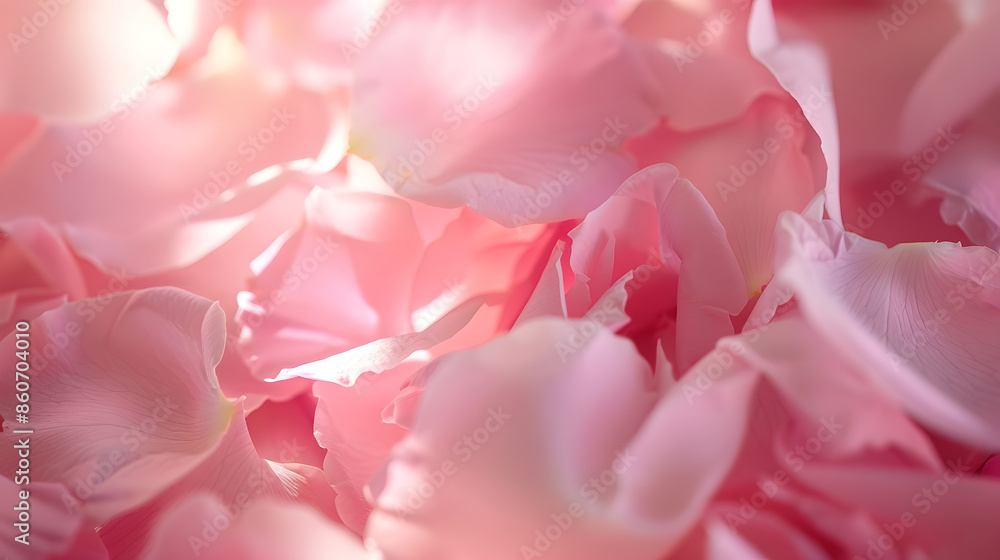Abstract of pink pastel rose petals Soft focus backgroundDesigned for wedding invitation anniversaryvalentinesceremony theme : Generative AI Abstract of pink pastel rose petals Soft focus backgroundDesigned for wedding invitation anniversaryvalentinesceremony theme : Generative AI