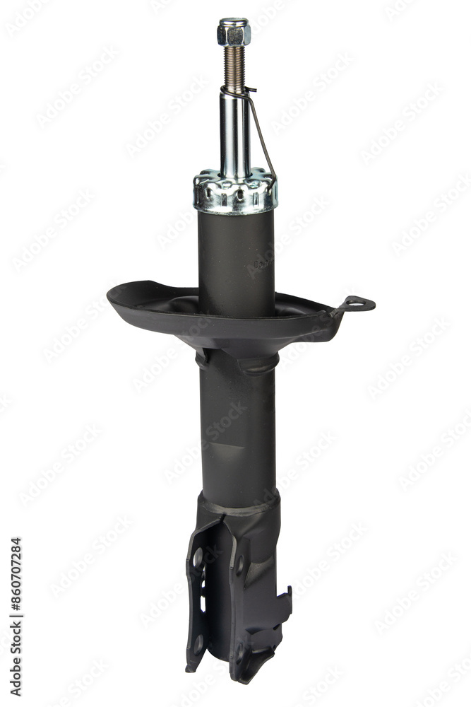 shock absorber for front wheels of motor vehicles, isolated shock absorber for front wheels of motor vehicles, isolated