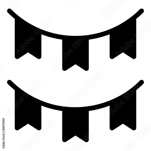 flags  glyph  icon vector illustration isolated on white background