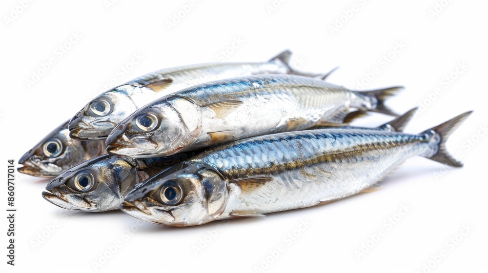 Herring salted raw fish isolated on white wallpaper background Herring salted raw fish isolated on white wallpaper background