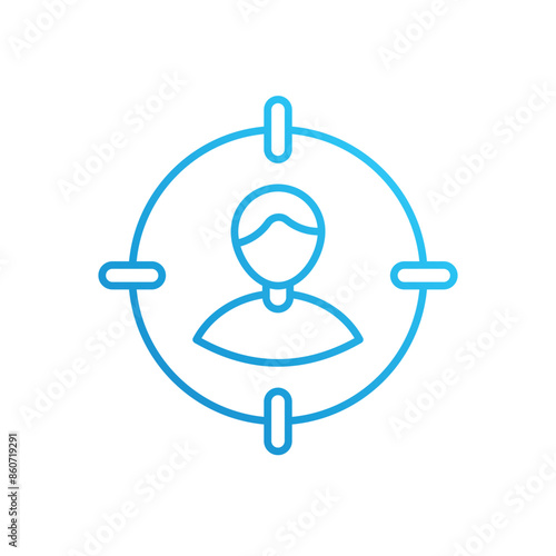 Target Audience vector icon