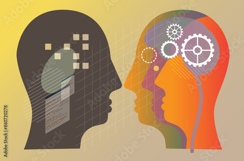 Business Leadership - Ego - Abstract Illustration