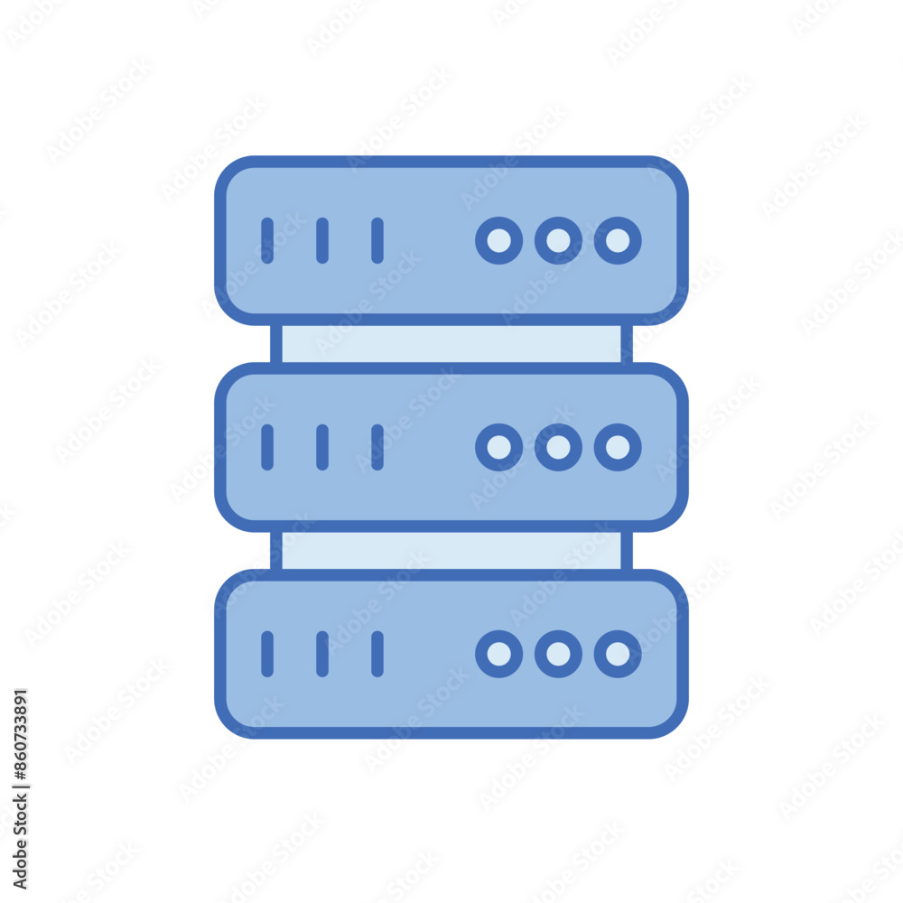 Database vector icon Database vector icon