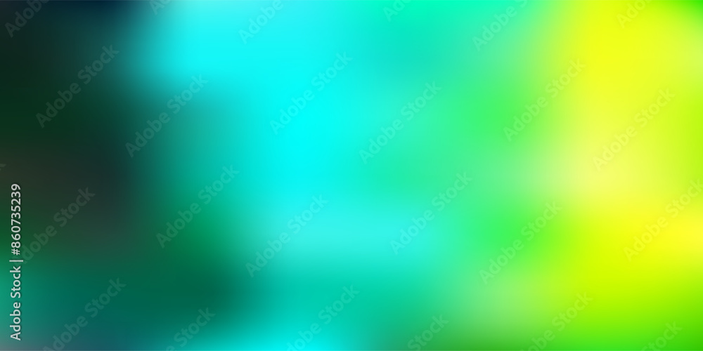Obraz premium Light blue, green vector blurred layout.