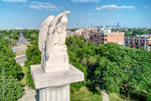 Top of Illinois Centennial Monument  photo