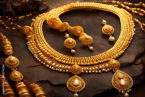 Pure 24 carat gold jewellery necklace0