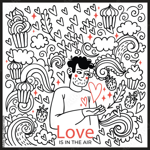 Hand Drawn Doodle Art Vector Illustration, Doodle art, Hand Drawn Business Doodle Art, Vector Art, Vector Illustration.