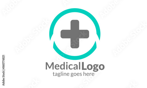 Medical logo design element