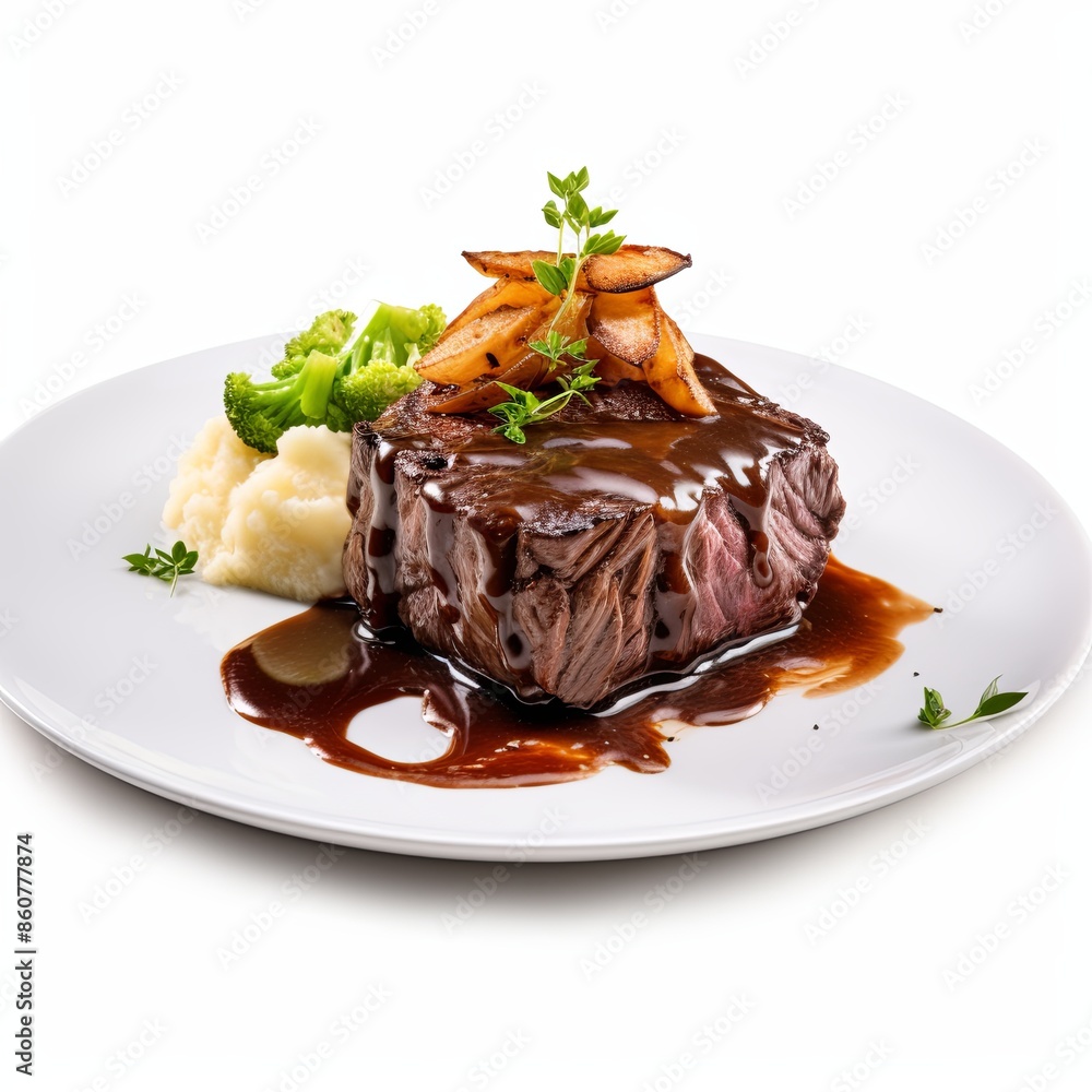 Famous food dish Isolated on a white background Famous food dish Isolated on a white background