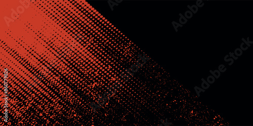 Halftone background vector, abstract backdrop design with two tone pattern and copy space for edit your content