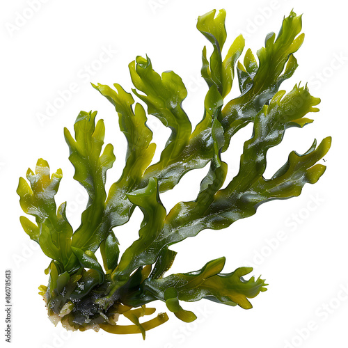 Seaweed isolated on white or transparent background
