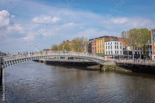 Wallpaper Mural Dublin, Ireland - May 12 2024 "Beautiful architecture during sunny Sunday in Dublin" Torontodigital.ca