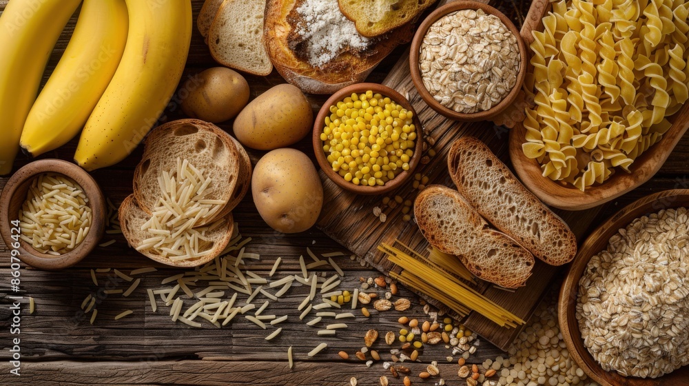High-Carbohydrate Foods for Energy High-Carbohydrate Foods for Energy