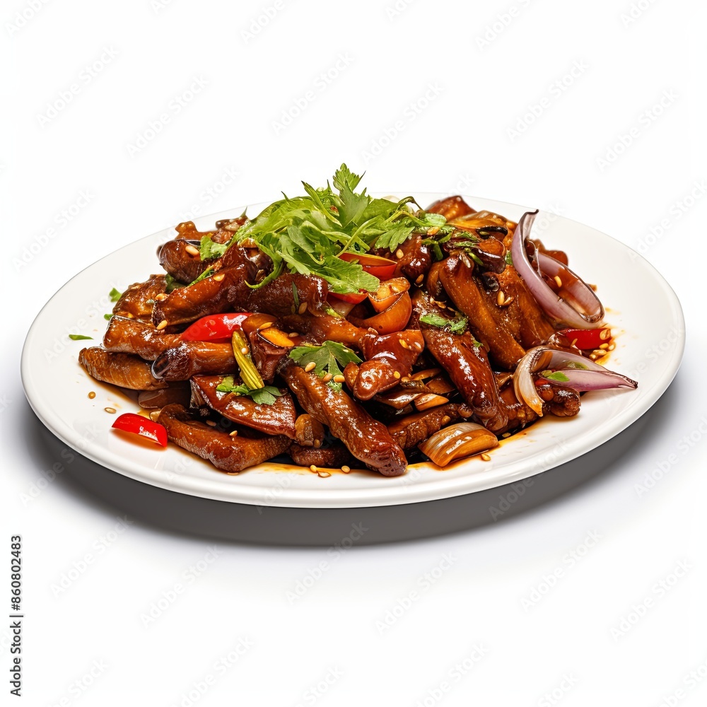 Famous food dish Isolated on a clean background Famous food dish Isolated on a clean background