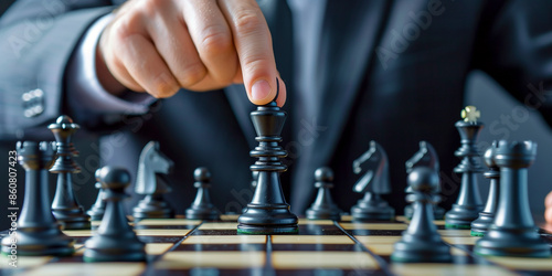 Wallpaper Mural Strategic Chess Move: A Business Strategy Analogy Torontodigital.ca