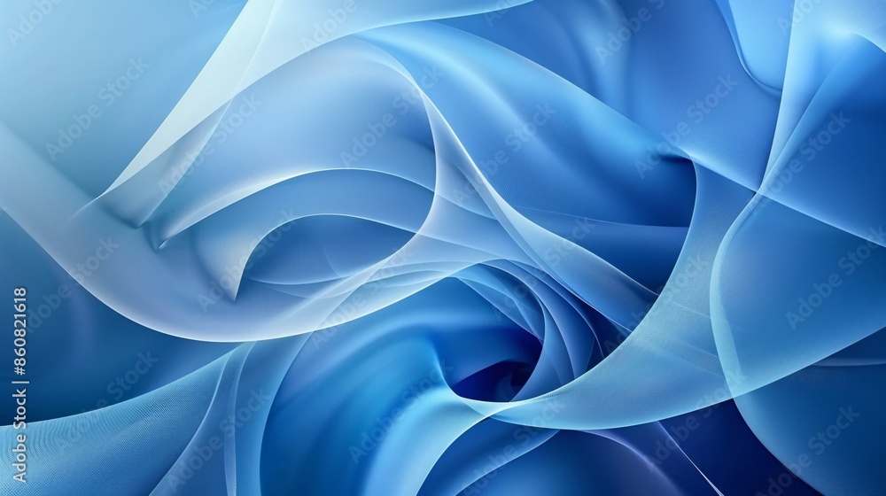 Abstract blue curved background Abstract blue curved background