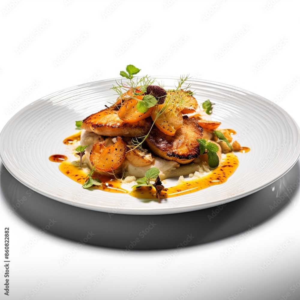 Famous food dish Isolated on a clean background Famous food dish Isolated on a clean background