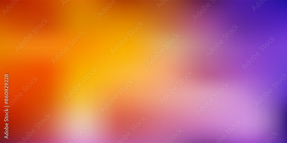 Obraz premium Light blue, yellow vector blurred template.