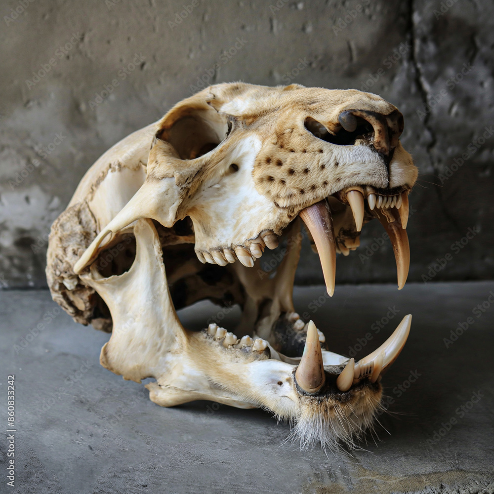 Lion, The Skull of the King: A Comprehensive Look at the Predatory Anatomy of a Lion.
