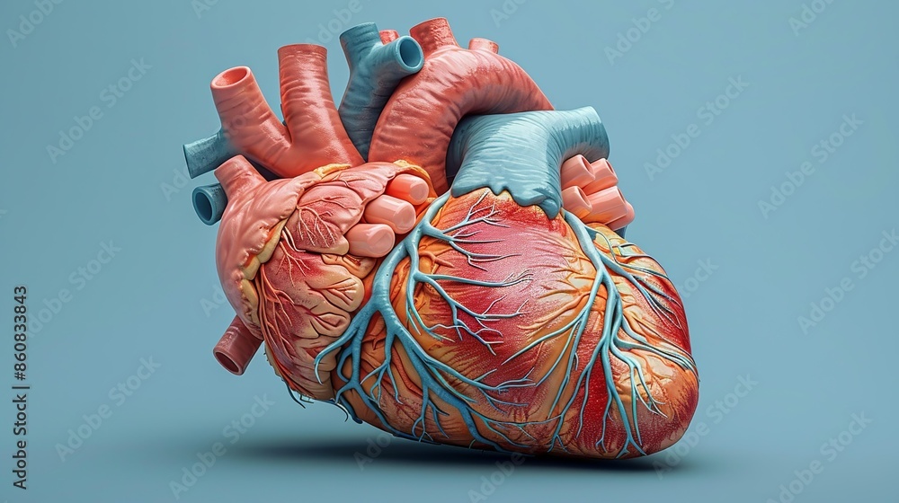 Heart Failure Education: Create an illustration that educates about ...