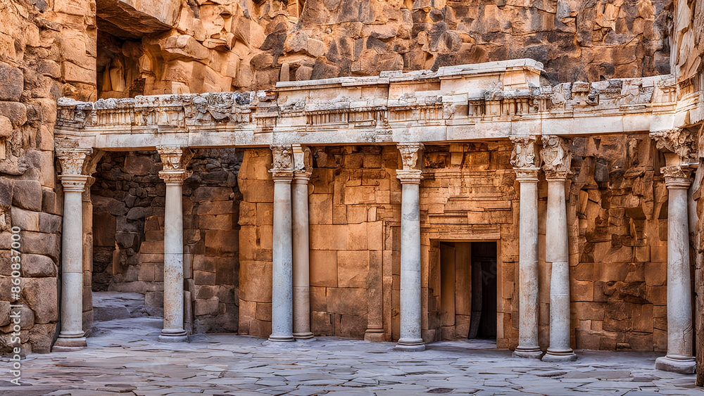 Fototapeta premium Where History Comes Alive: Exploring the World's Most Stunning Ruins