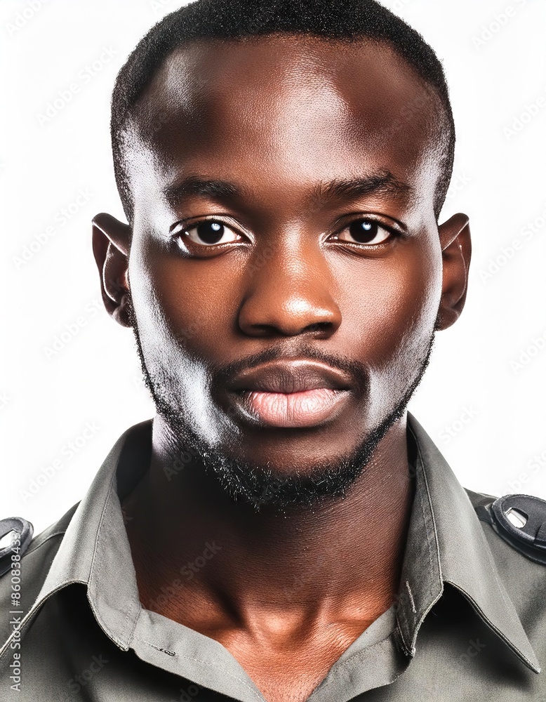 Portrait of a Young African Man Portrait of a Young African Man