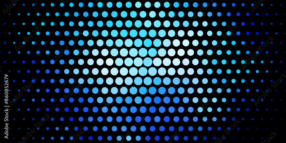 Dark BLUE vector template with circles. Dark BLUE vector template with circles.