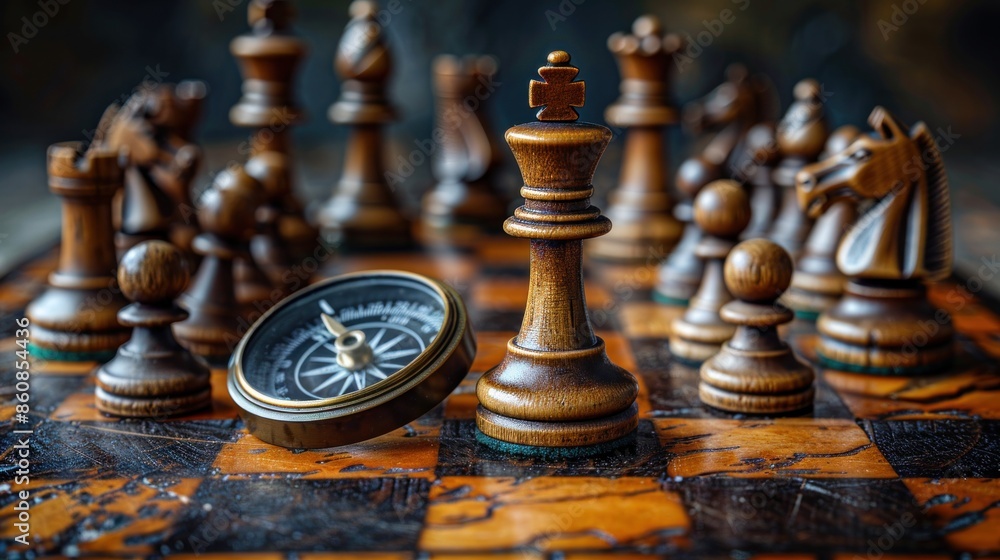 Chessboard Strategy with Compass Chessboard Strategy with Compass
