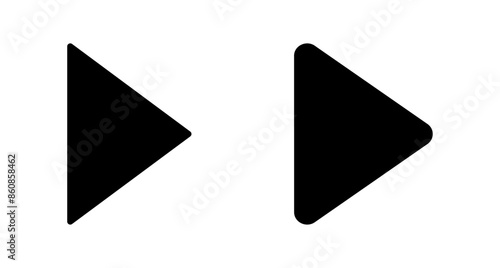 Arrow icon vector isolated on white background. Arrow symbol. Arrow vector icon