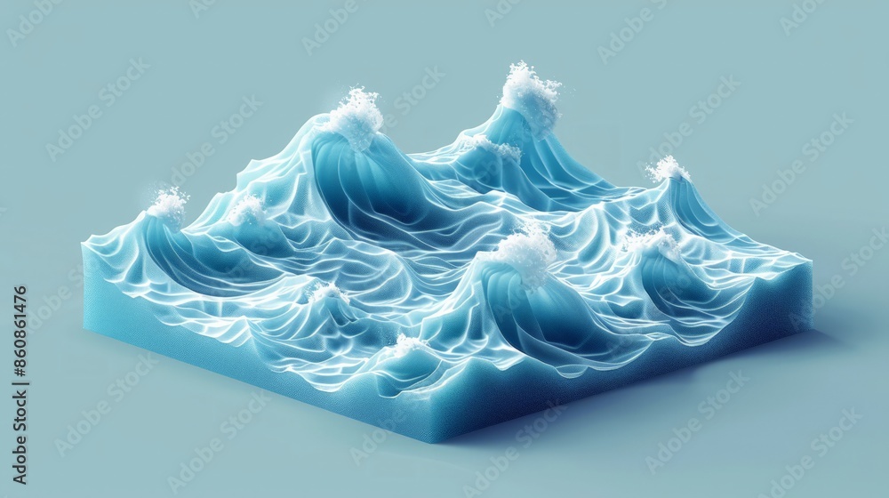 the process of wave propagation, showing transverse waves, longitudinal ...