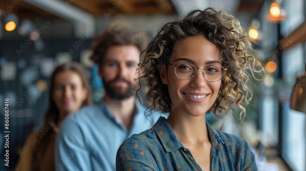 Elevating Team Success: Business Team Celebrating Achievement with Rising Bar Chart in Modern Office Setting, Generative Ai Elevating Team Success: Business Team Celebrating Achievement with Rising Bar Chart in Modern Office Setting, Generative Ai