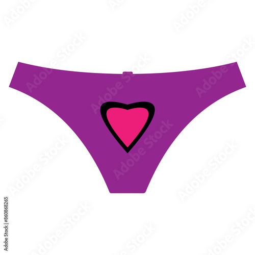 Women's Underwear icon vectors illutration