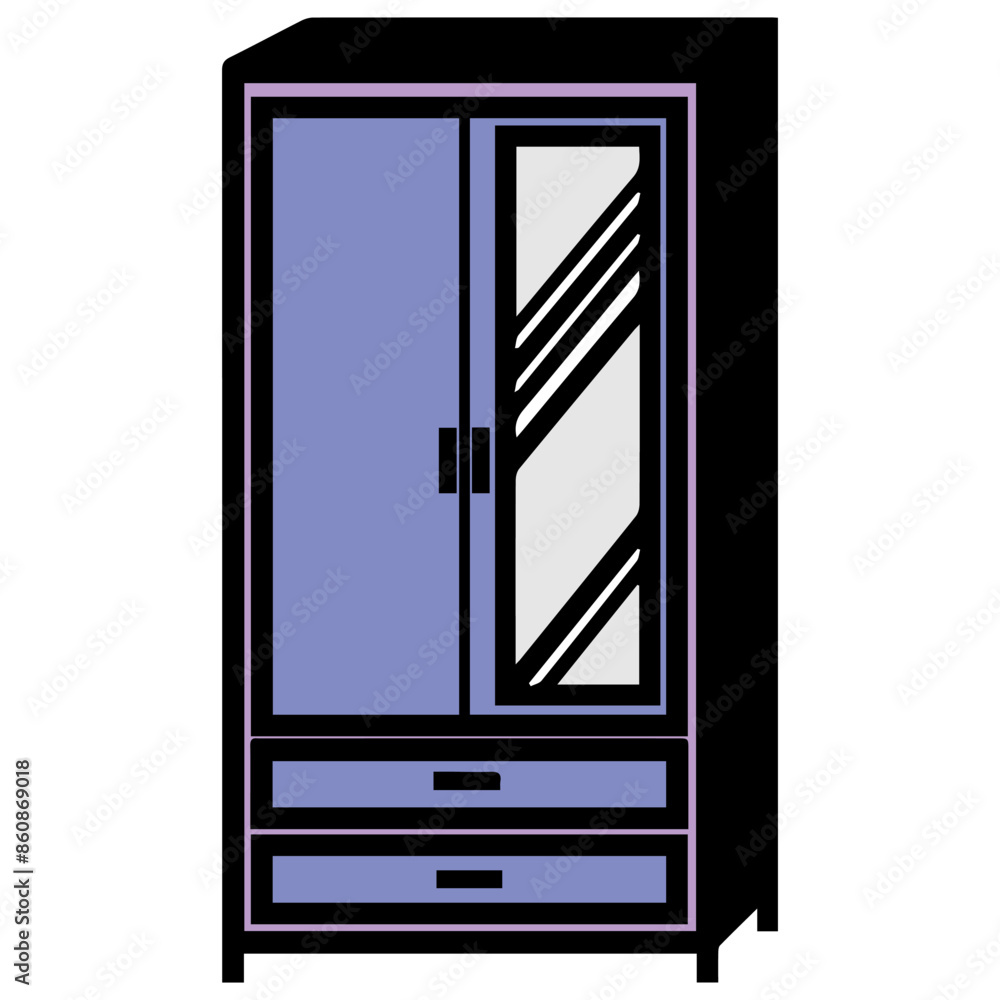 cupboard icon vector illustration symbol design